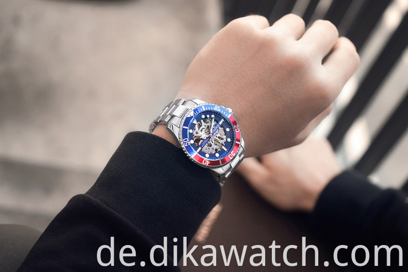 8805B CHENXI Self-Wind Männliche Kleid Uhr Herren Luxus Mechanische Uhrenmarken Volle Edelstahluhr Für Mann